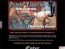 Tablet Screenshot of grannysphonesexbrothel.com